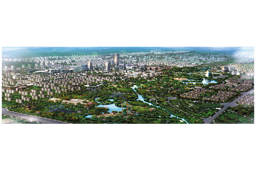 乌兰浩特市河东区北部片区城市设计