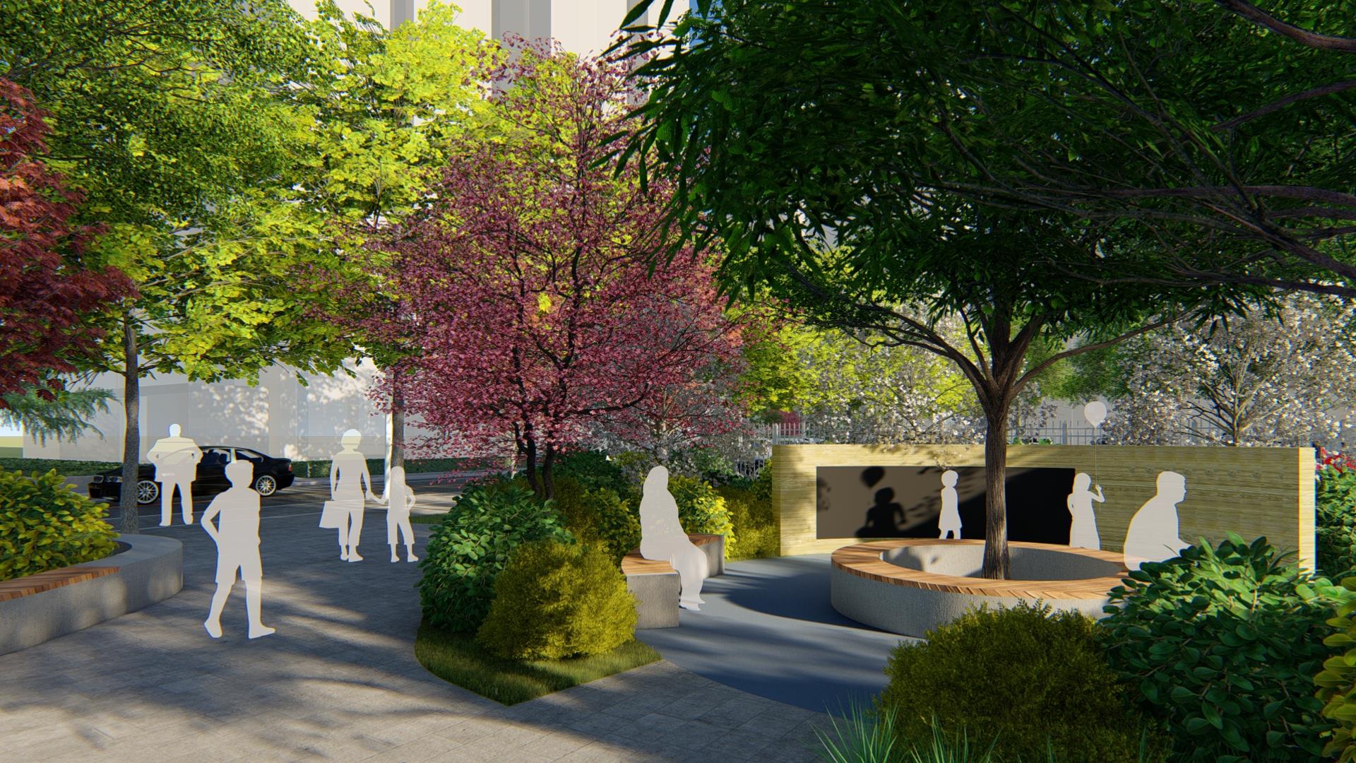 北京师范大学家属区景观改造设计