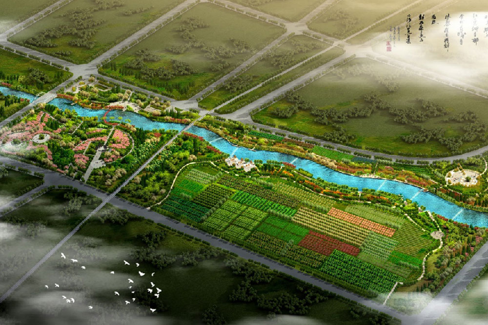 阜康市水磨河滨水空间规划设计及施工