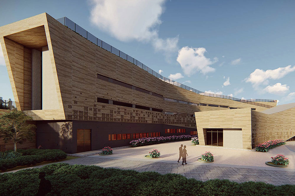 独山子游客服务中心建筑设计